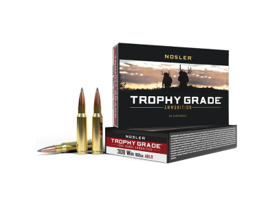 Nosler Trophy Grade Long-Range Rifle Rounds, .308 Winchester, 20