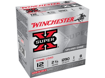 Winchester Super-X Game Load, 12 Gauge, 25