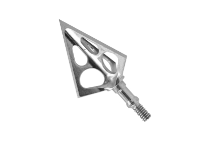 MUZZY One 4-Blade, 100 Grain Broadheads, 3 Pack, 3 count, Fixed, Crossbow, Stainless Steel