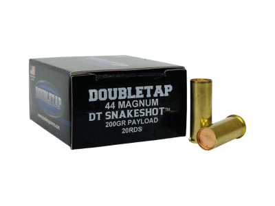 DoubleTap SnakeShot Centerfire Handgun Cartridges, .44 Magnum, 20