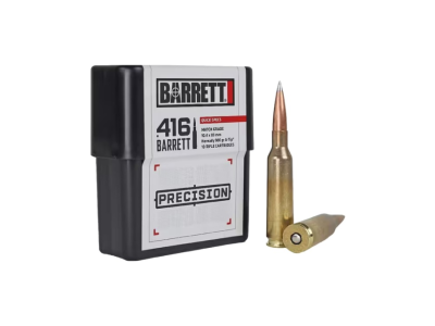 Barrett A-Tip Match Grade Rifle Cartridges, .416 Barrett, 10