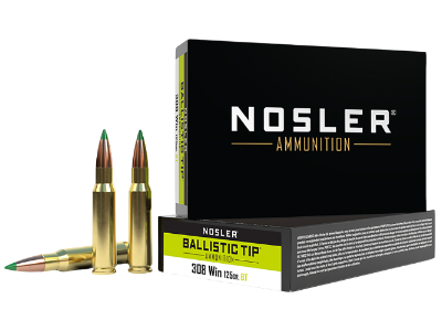 Nosler Ballistic Tip Rifle Rounds, .308 Winchester, 20