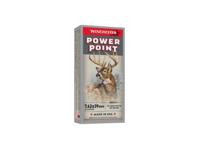 Winchester Power-Point 7.62x39mm 123gr, 20
