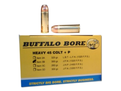 BBA Heavy Strictly Business Handgun Rounds, .45 Colt, 20