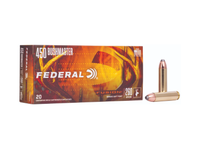 Federal Fusion Rifle Cartridges, .450 Bushmaster, 20