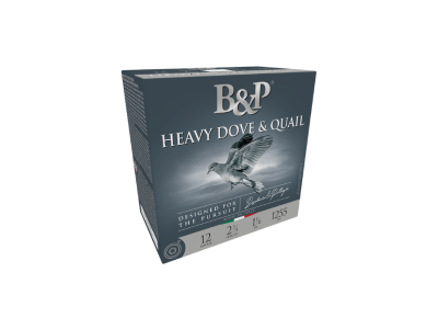 B&P Heavy Dove & Quail Shotshell Loads, 12 Gauge, 25