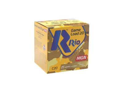 Rio Ammunition Game Load Shotshell Loads, 20 Gauge, 25