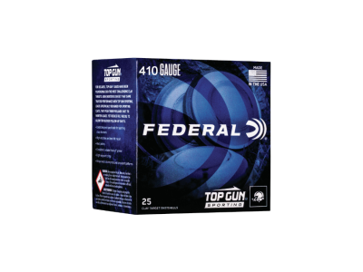 Federal Top Gun Shotshell Loads, .410 bore, 25