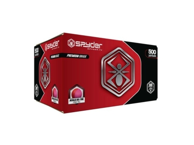 Spyder Paintballs, Pink Fill, .68, 500