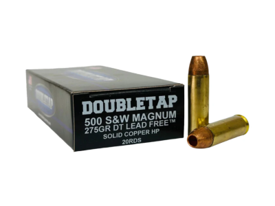 DoubleTap Centerfire Handgun Cartridges, .500 S&W Magnum, 20