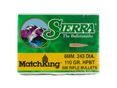 Sierra MatchKing 6mm, 500