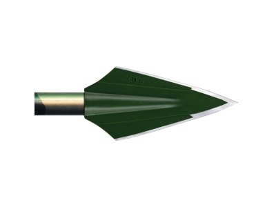 Zwickey Eskilite Broadheads Glue On 2 Blade 110 gr. 3 pk., Fixed, Green