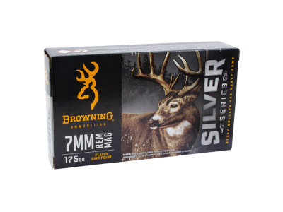 Browning Silver Series Centerfire Rifle Cartridges, 7mm Remington Magnum, 20