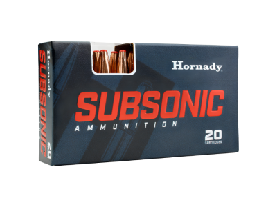 Hornady Subsonic Rifle Cartridges, .450 Bushmaster, 20