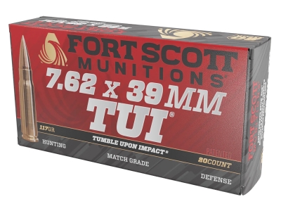 Fort Scott Tumble Upon Impact, 7.62x39mm, 20