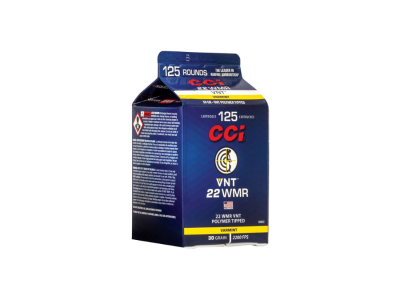 CCI VNT, .22 WMR, 125