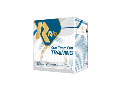 Rio Ammunition Star Team Training 24 Light Shotshell Loads, 12 Gauge, 25