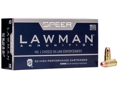 Speer 357Sig 125gr Total Metal Jacket Flat Nose, .357 SIG, 50