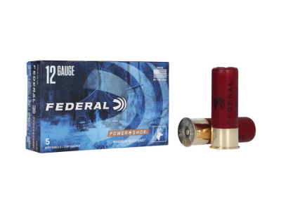 Federal Power-Shok Magnum Shotshell Loads, 12 Gauge, 5