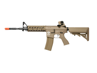 G&G Combat Machine CM16 Raider-L Tan AEG Airsoft Rifle