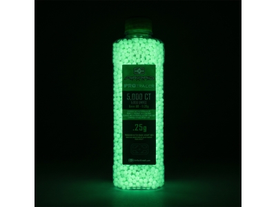 Air Raid PRO TRACER 0.25g 6mm Airsoft BBs  5,000ct, Green, 5000