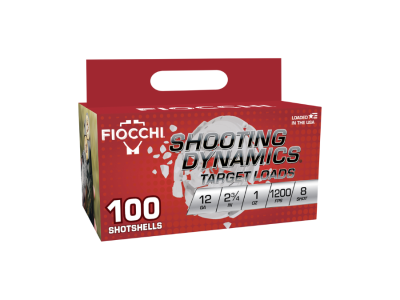 Fiocchi Shooting Dynamics Target Shotshell Loads, 12 Gauge, 100