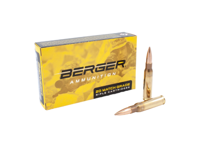 Berger Tactical Centerfire Rifle Cartridges, .308 Winchester, 20