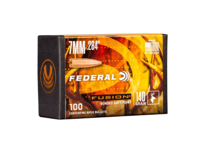 Federal Fusion Component Centerfire Rifle Bullets, 7mm, 100