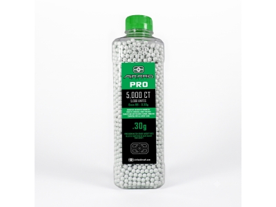Air Raid PRO 0.30g 6mm Airsoft BBs  5,000ct, White, 5000