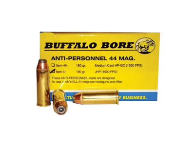BBA Anti-Personnel Strictly Business Handgun Rounds, .44 Magnum, 20