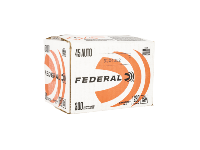 Federal Champion Centerfire Handgun Cartridges, .45 ACP, 300