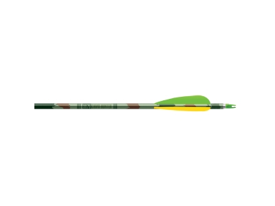 Easton Camo Hunter XX75 Arrows 2213 4 in. Vanes 6 pack