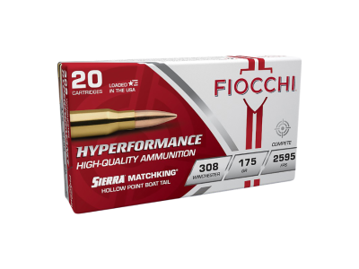 Fiocchi Hyperformance Rifle Rounds, .308 Winchester, 20