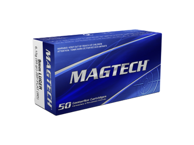 Magtech Range/Training Handgun Cartridges, 9mm Luger, 50