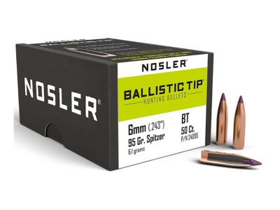 Nosler Ballistic Tip 6mm, 50