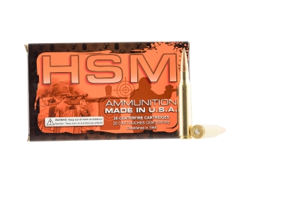 HSM Match 338 Lapua Mag 250 gr Sierra MatchKing BTHP, .338 Lapua Magnum, 20