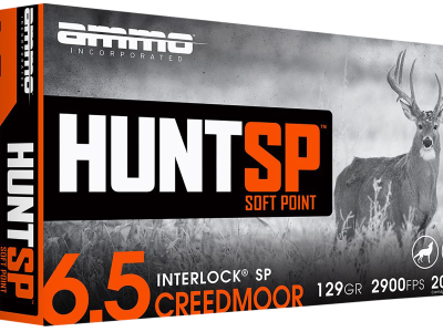 Ammo Hunt 6.5 Creedmoor 129gr Soft Point, 20