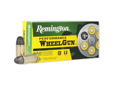 Remington Performance WheelGun Handgun Cartridges, .38 Short Colt, 50