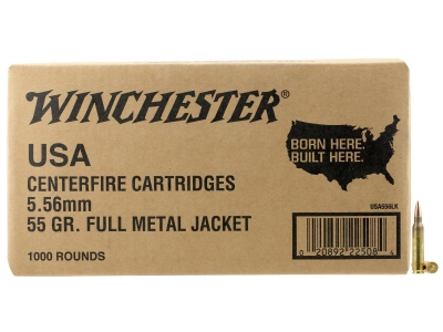 Winchester USA M193 5.56x45mm NATO 55gr, 1000