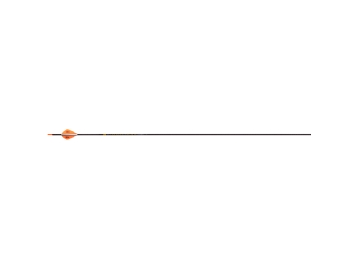 Victory VAP TKO Elite Arrows 350 2" Vanes 6 pack, Black, 6 count