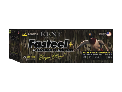 Kent Cartridge Fasteel+ Bayou Blend Shotshell Loads, 20 Gauge, 100