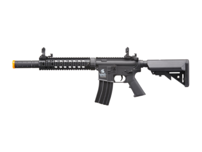 Lancer Tactical M4 SD Gen 2 AEG Airsoft Rifle, Black