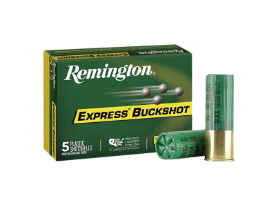 Remington Express Magnum Buckshot Shotshell Loads, 12 Gauge, 5