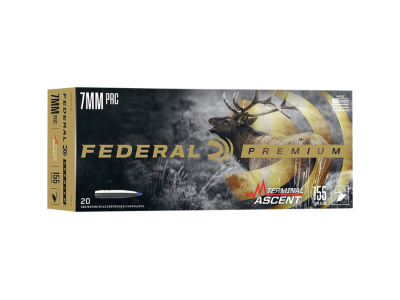 Federal Terminal Ascent Rifle Cartridges, 7mm PRC, 20