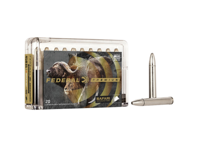 Federal Safari Trophy Bonded Bear Claw Rifle Cartridges, .458 Winchester Magnum, 20