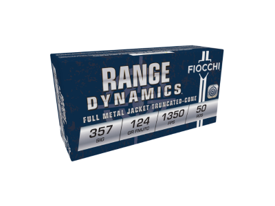 Fiocchi Range Dynamics Handgun Rounds, .357 SIG, 50