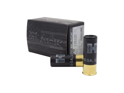 Hornady Black Buckshot Shotshell Loads, 12 Gauge, 10