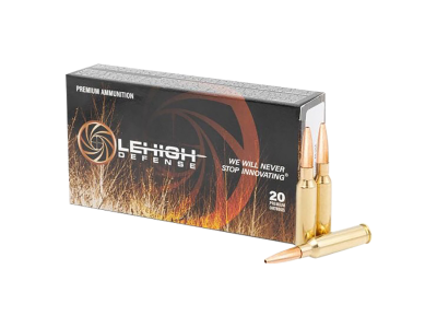 Wilson Combat Lehigh Defense Rifle Cartridges, 6.5 Creedmoor, 20