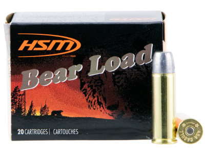 HSM 454C4N20 Bear Load 454 Casull 325 gr Wide Flat Nose, .454 Casull