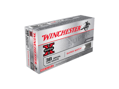 Winchester Super X, .357 (9.07mm), .38 Special, 50
